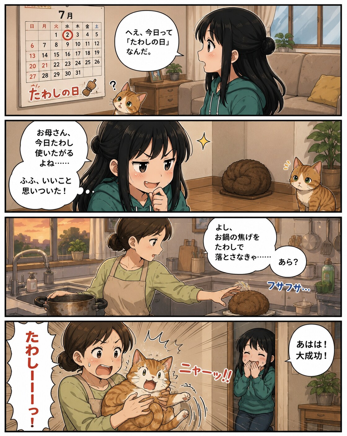 たわしょ～～～！！