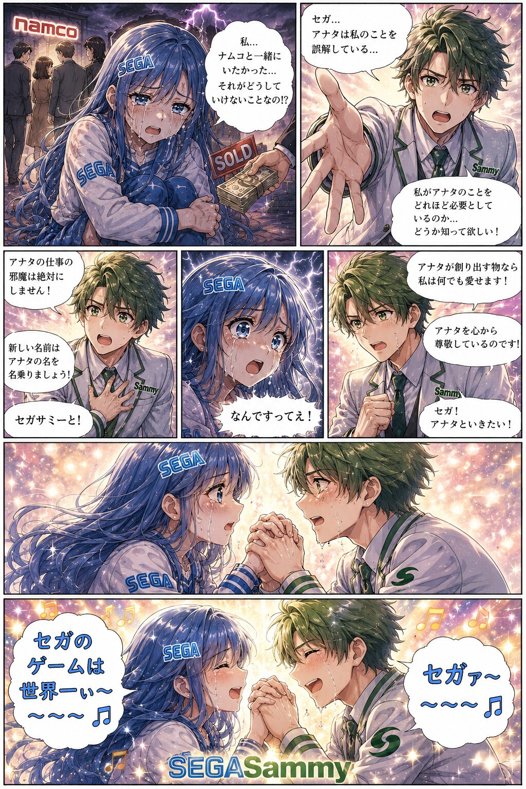 Respect can sometimes surpass love... maybe... | の人気AIイラスト・グラビア