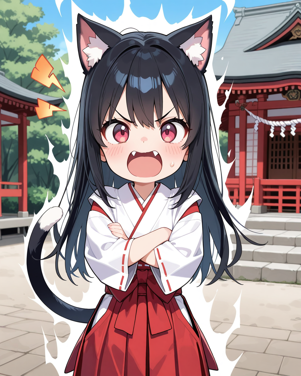 怒りのさくらちゃんオーラ！！