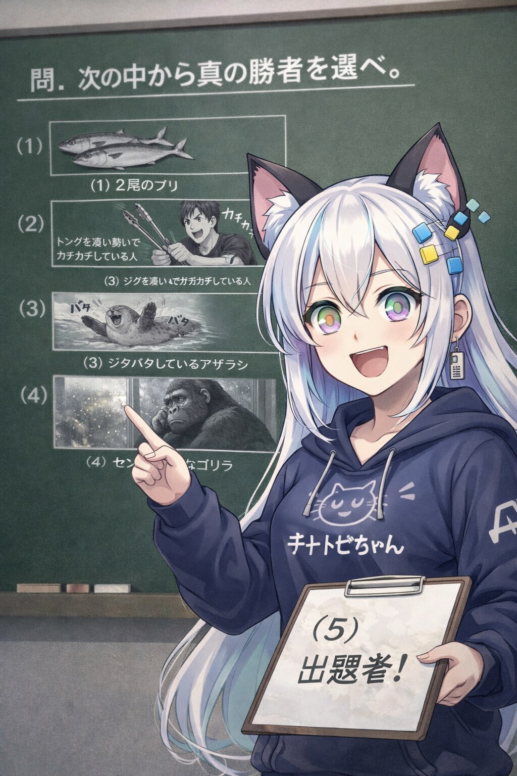 [問題に解答]真の勝者に解答
