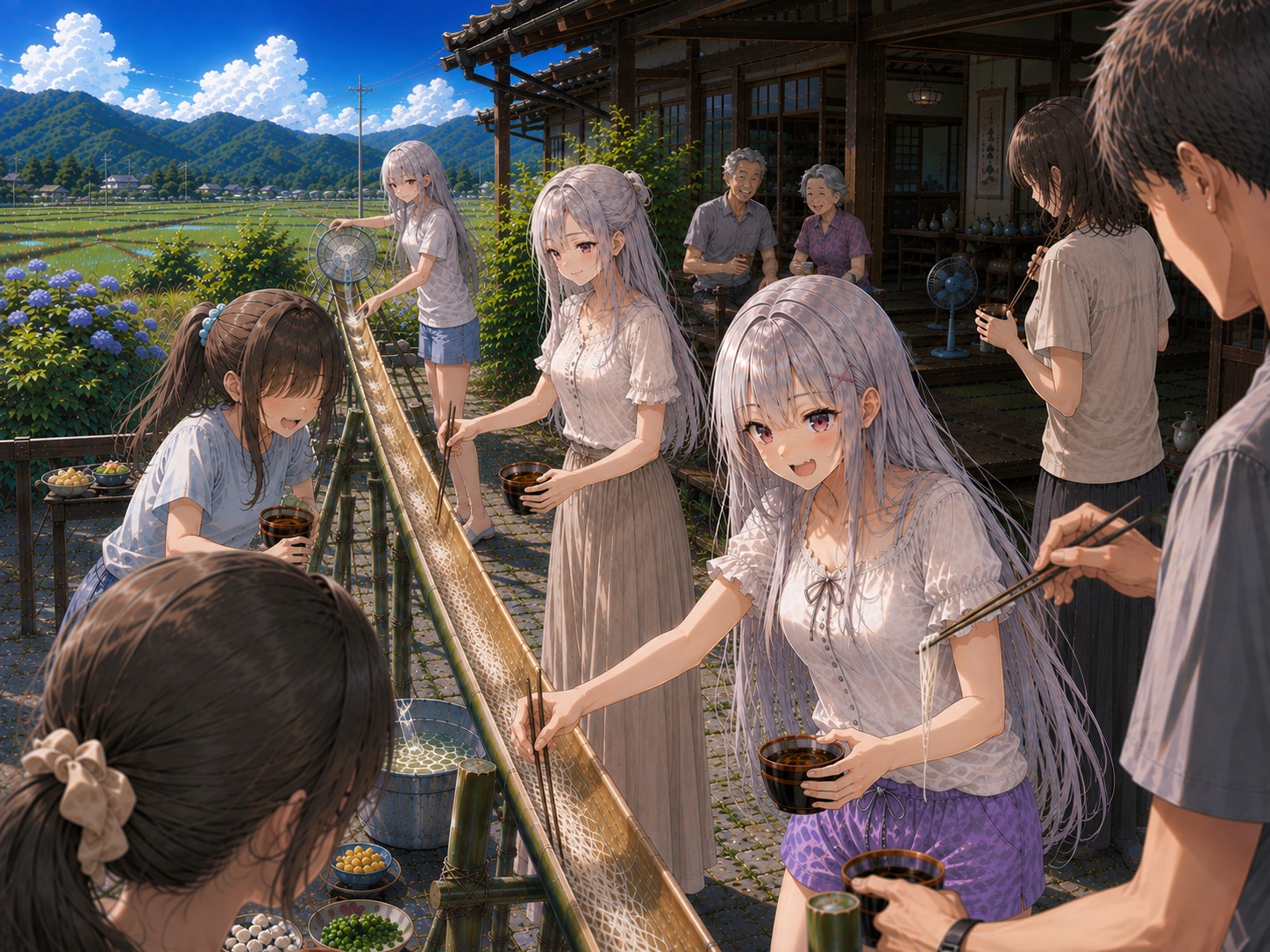 盆休みのイベント | の人気AIイラスト・グラビア