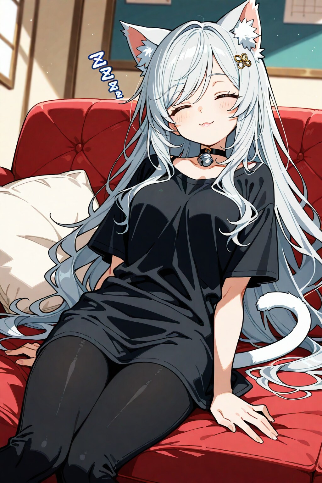 居眠りするうちの子　その２