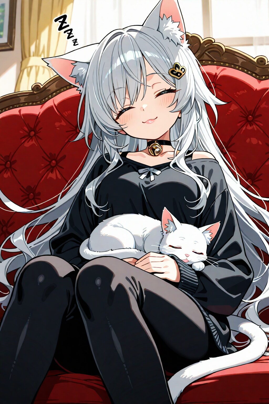 居眠りするうちの子　その２