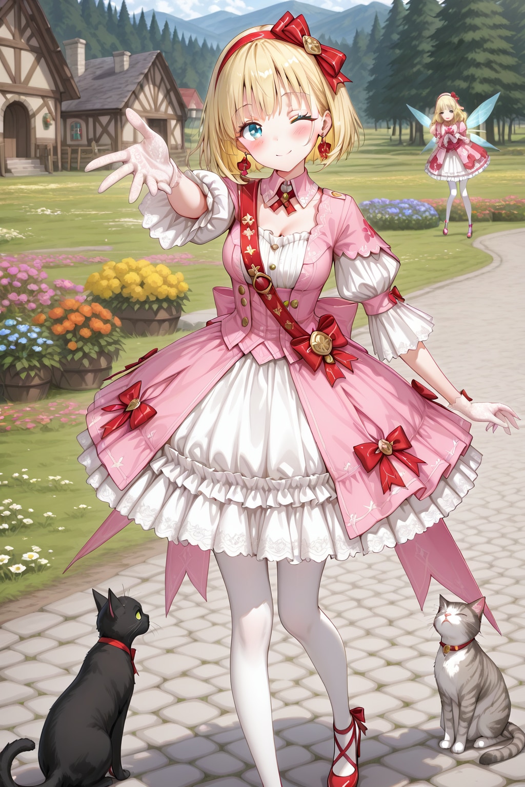 にゃんにゃんに好かれる女の子