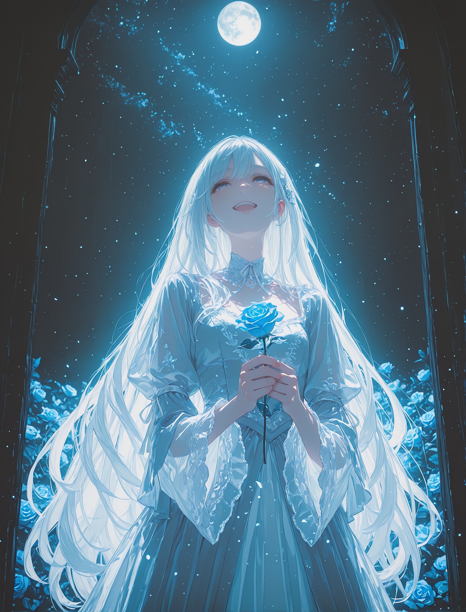 月明り | の人気AIイラスト・グラビア