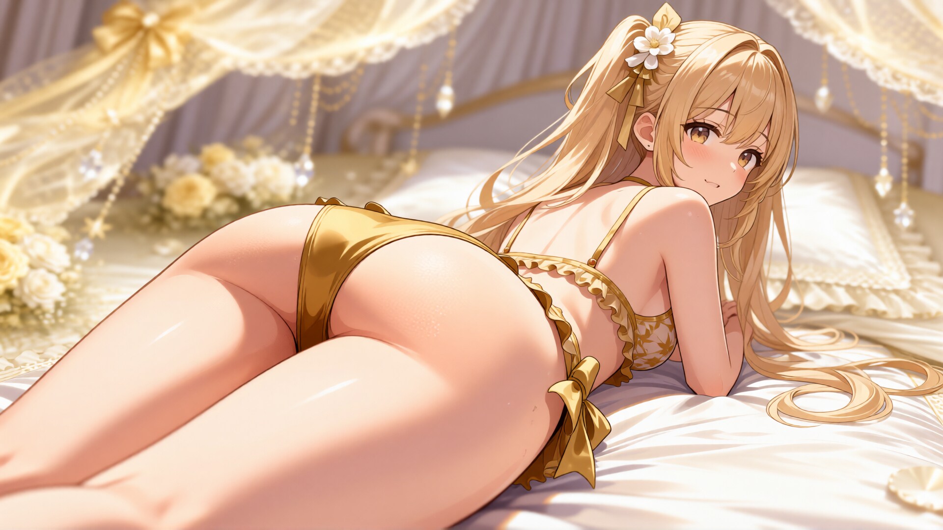 金髪少女と水着　その14-4