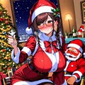 りえさんサンタはイブの夜はとりあえず飲みたい 8枚目
