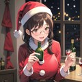 りえさんサンタはイブの夜はとりあえず飲みたい 2枚目