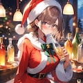りえさんサンタはイブの夜はとりあえず飲みたい 6枚目