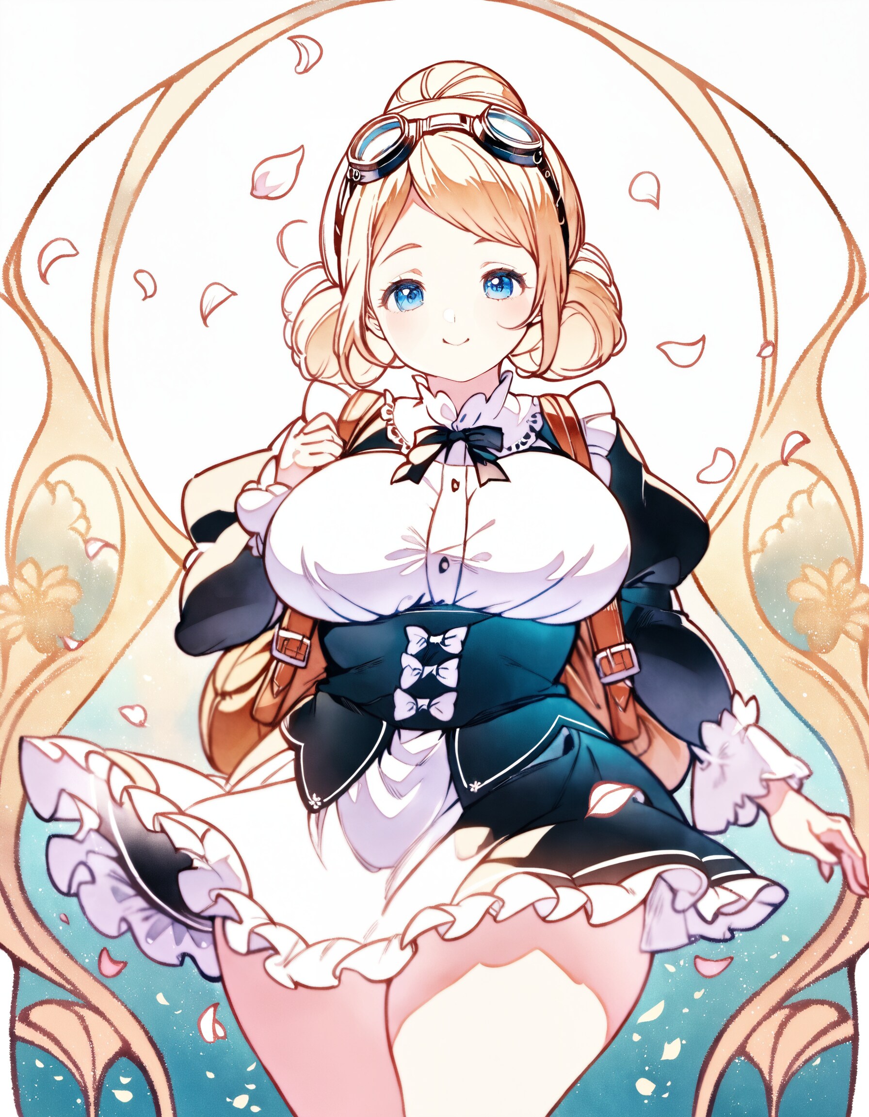 ぽっちゃりメイド姉さんXL | の人気AIイラスト・グラビア