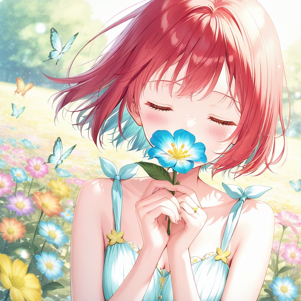 花の香り（１）秋津七海　QILIN | の人気AIイラスト・グラビア