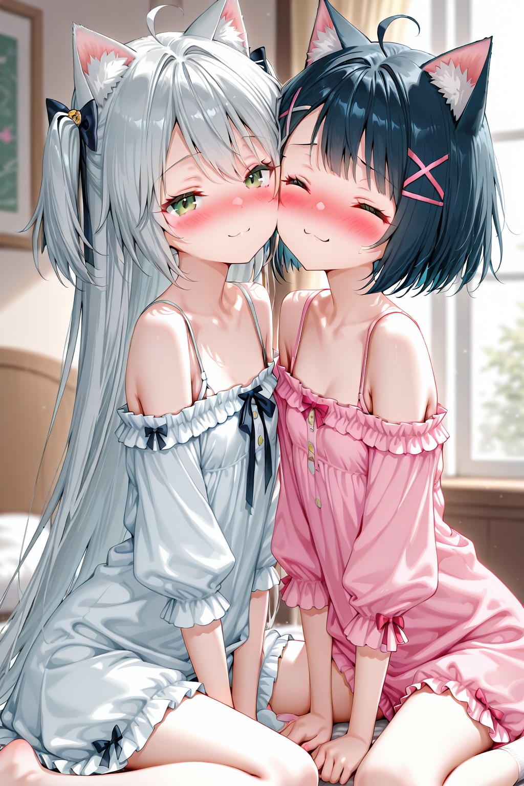 ネコミミナカヨシ | の人気AIイラスト・グラビア