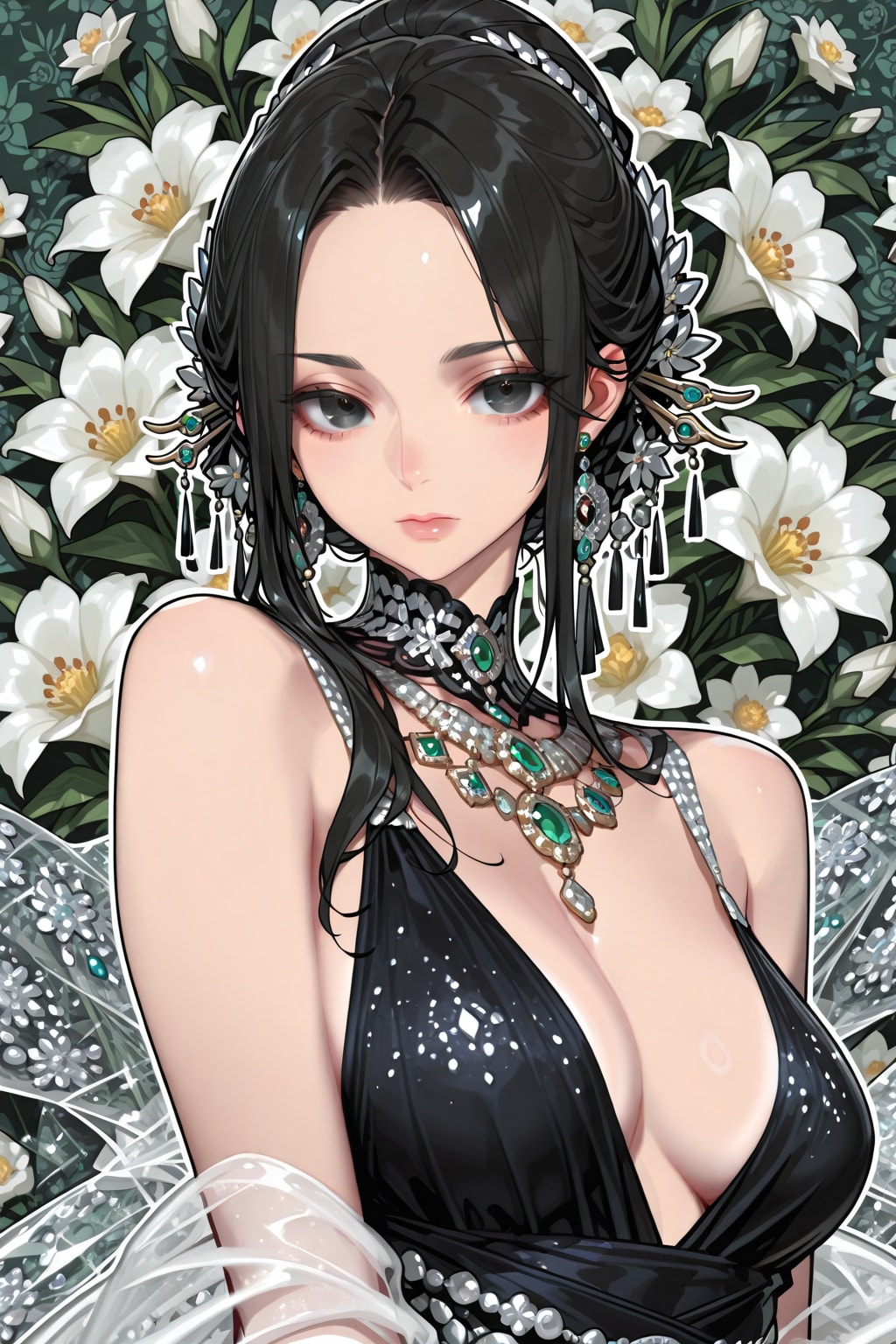 貴婦人 | の人気AIイラスト・グラビア