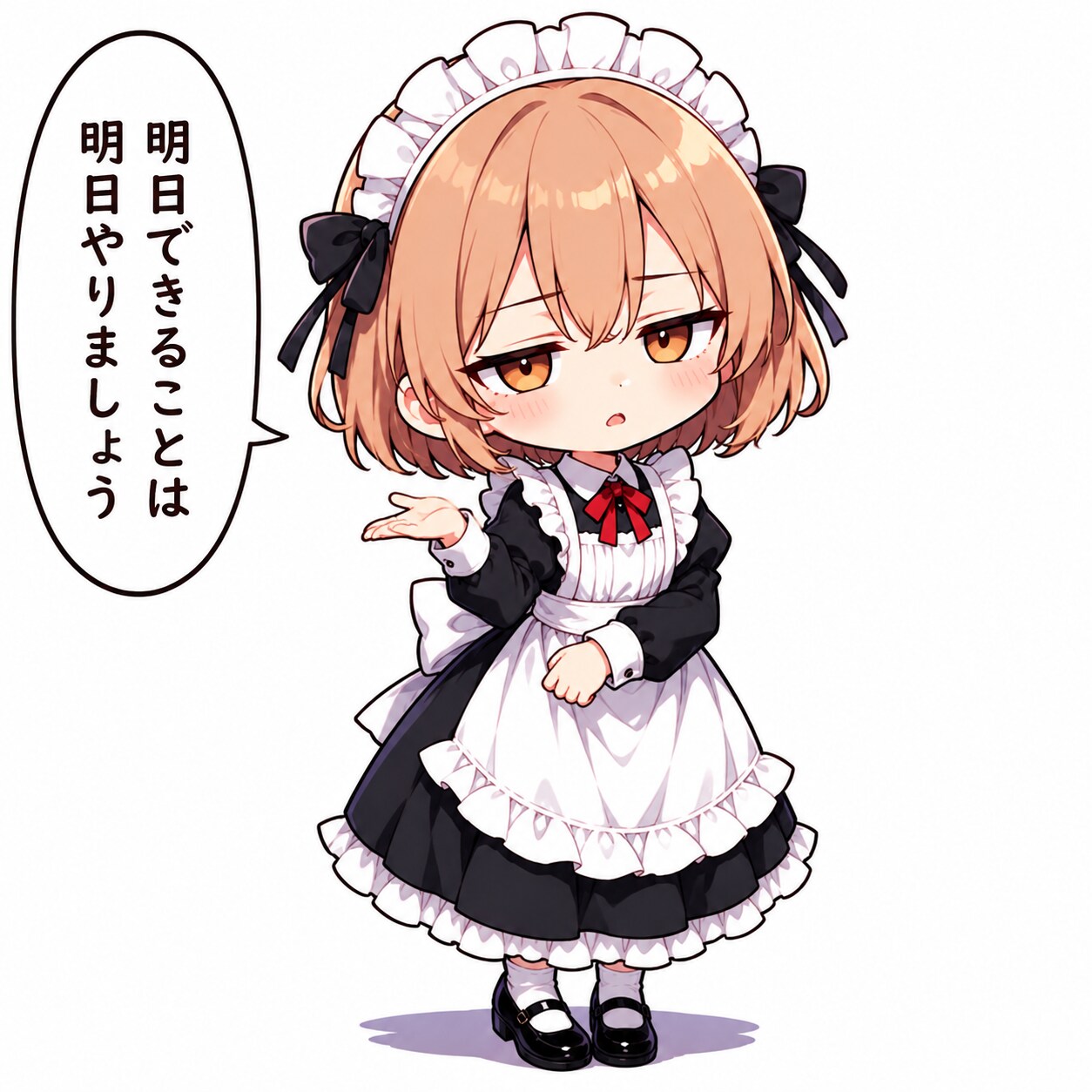 今日やる必要ありますか？