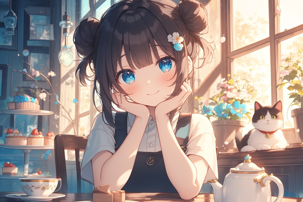 猫🐈とおだんごちゃん🍡✨35