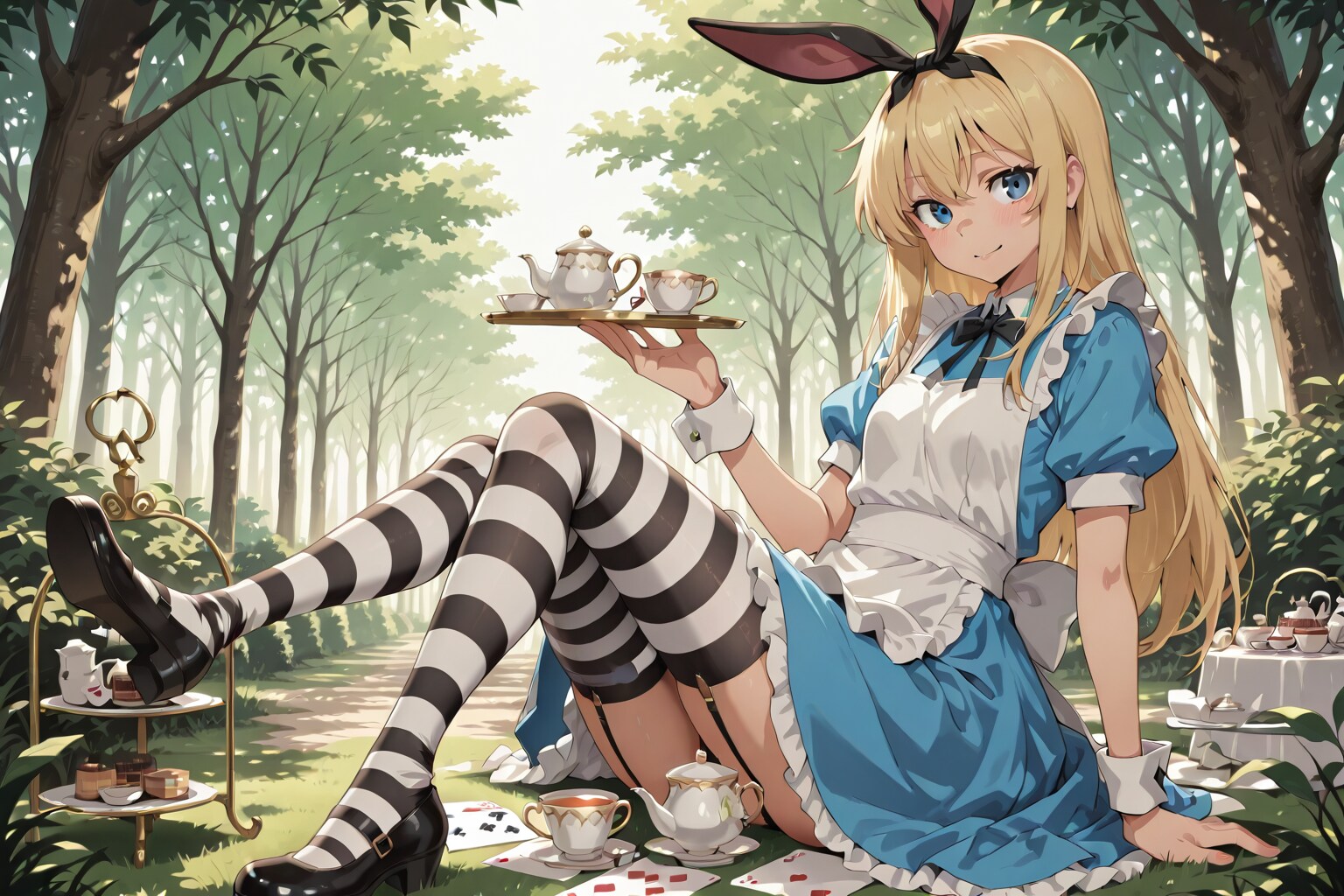 アリスのティーパーティー19 | の人気AIイラスト・グラビア