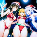 V4Bさんでクリスマス水着 4枚目
