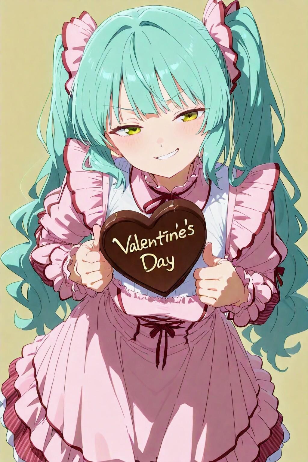 ドヤ顔な、チョコミントお姉やん