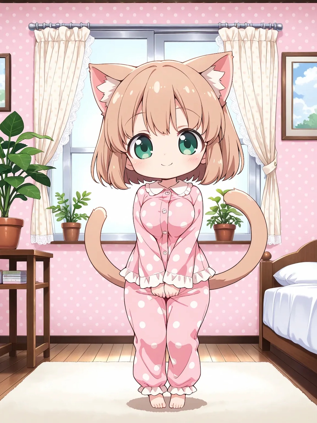 姿勢でSDキャラっぽさが変わる？