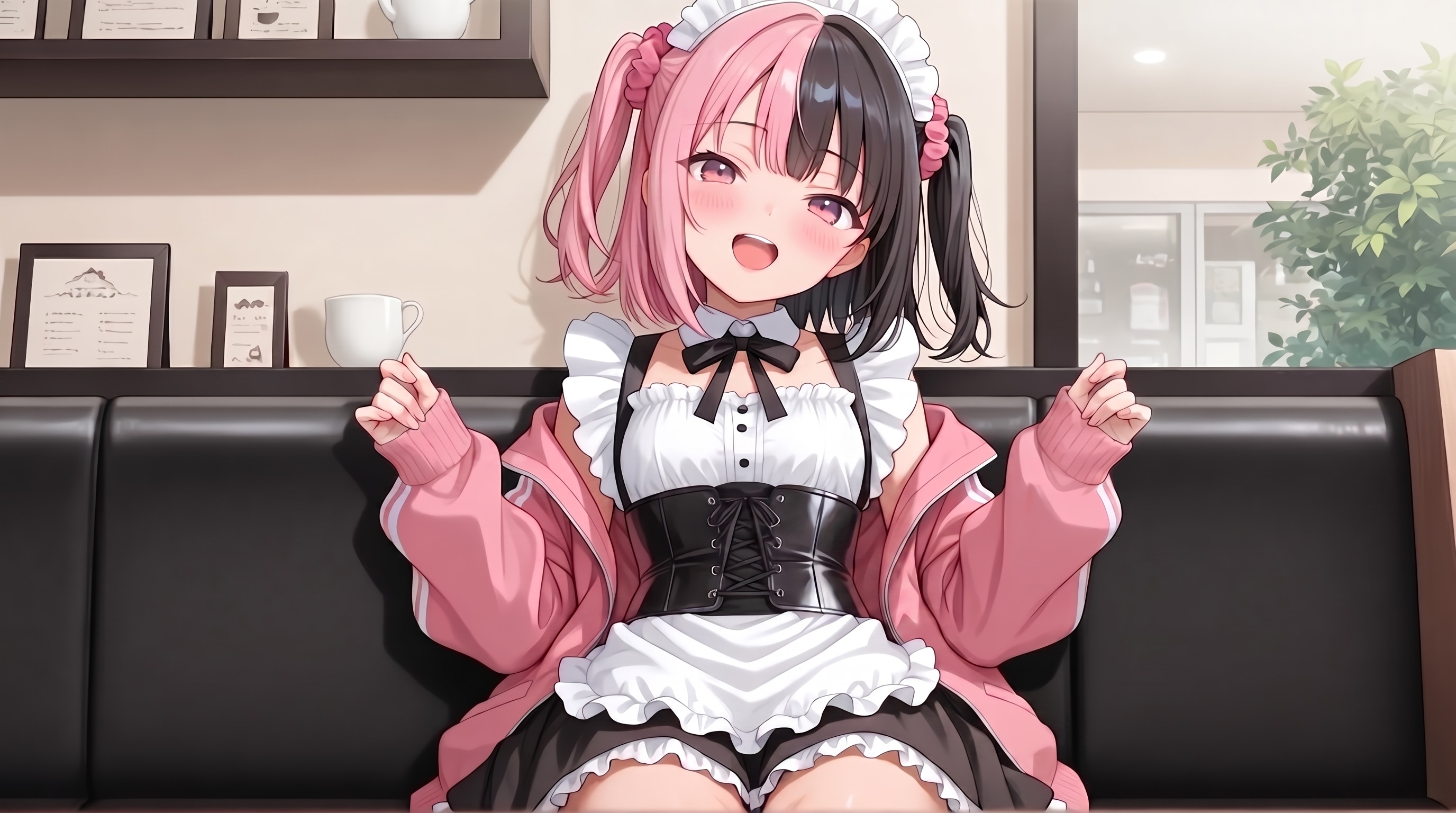 お願いすれば見せてくれる店員リカちゃん | の人気AIイラスト・グラビア