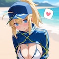 謎のヒロインXX 4枚目