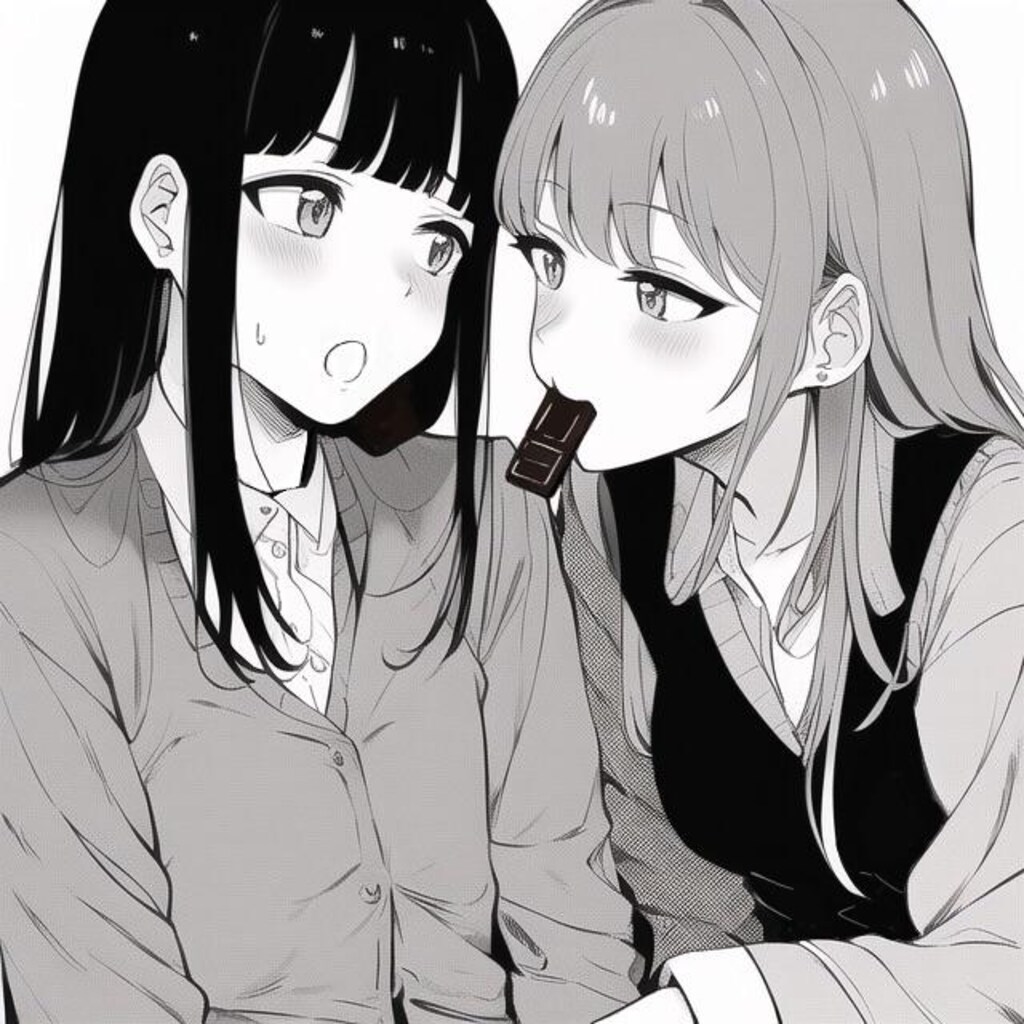 チョコ欲しいんだろ？ ほら、口開けろよ