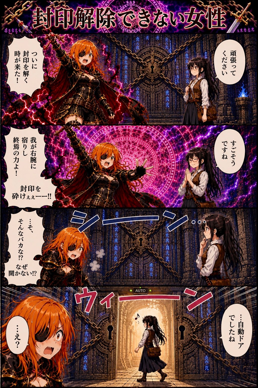 厨二病の女性