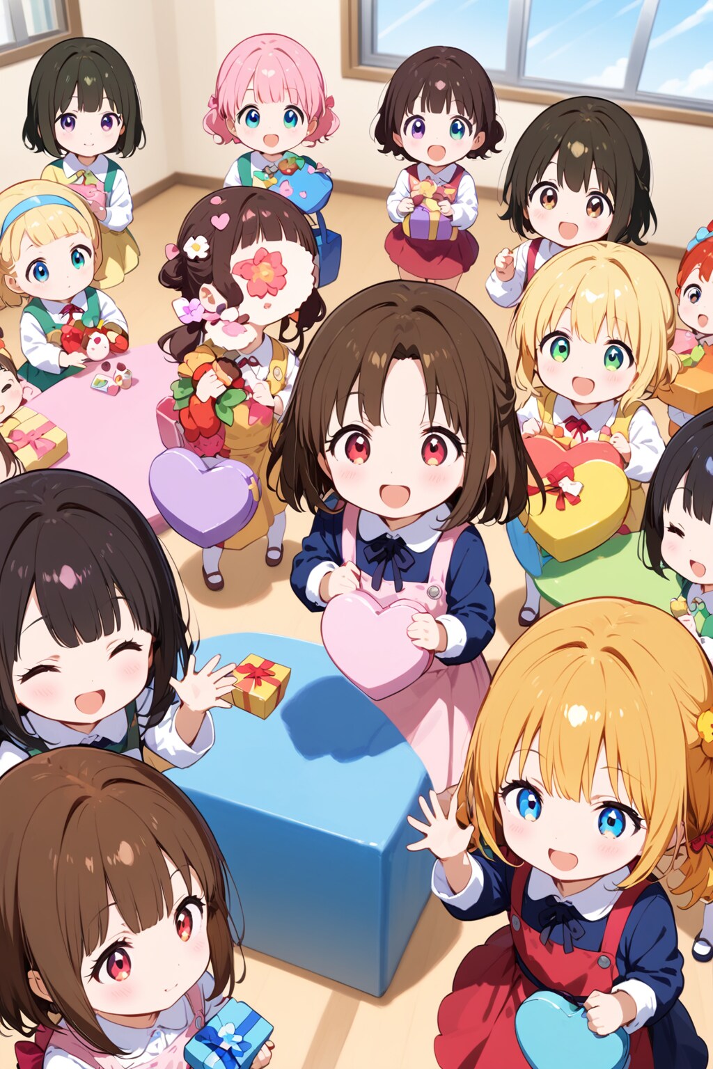 幼稚園のチョコタイム