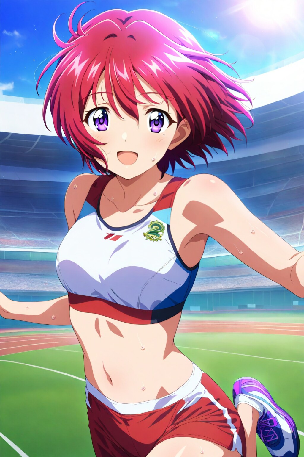 陸上競技で過去の引用生成からときメモ2陽ノ下光🏃‍♀️❤️