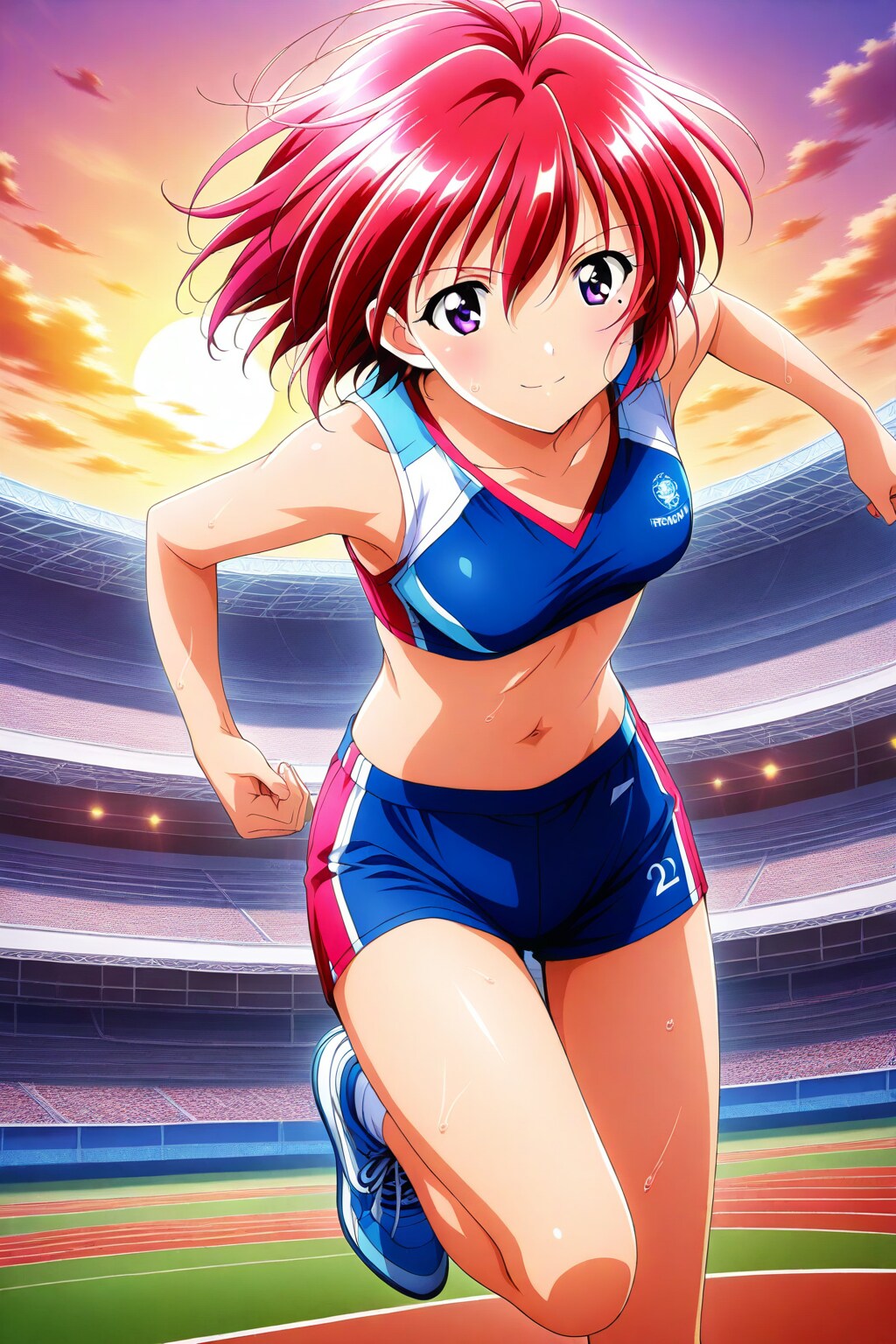 陸上競技で過去の引用生成からときメモ2陽ノ下光🏃‍♀️❤️