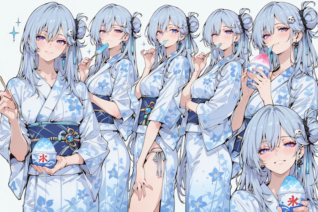今日、お祭り！涼みたくなっちゃった！