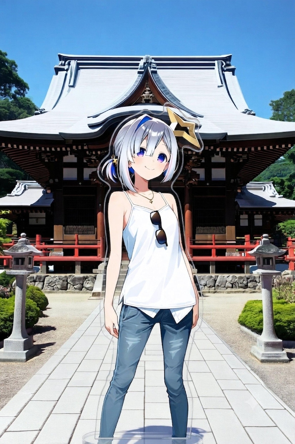 彼女と京都旅行なう