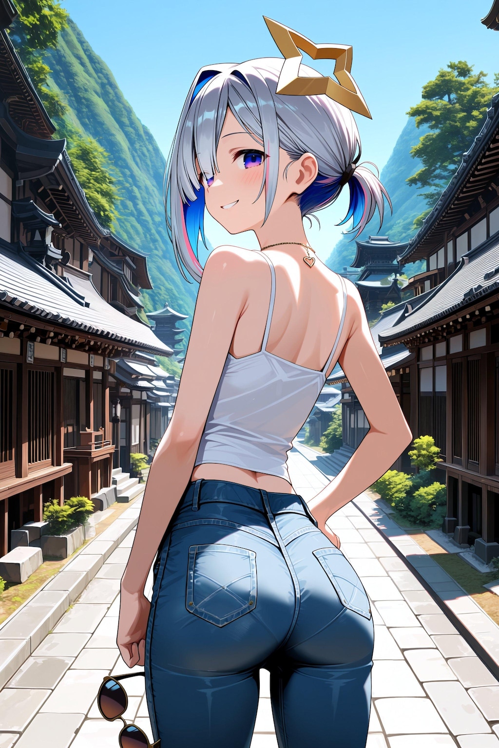 彼女と京都旅行なう