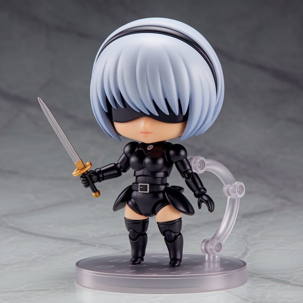 ねんどろいど 2B | の人気AIイラスト・グラビア