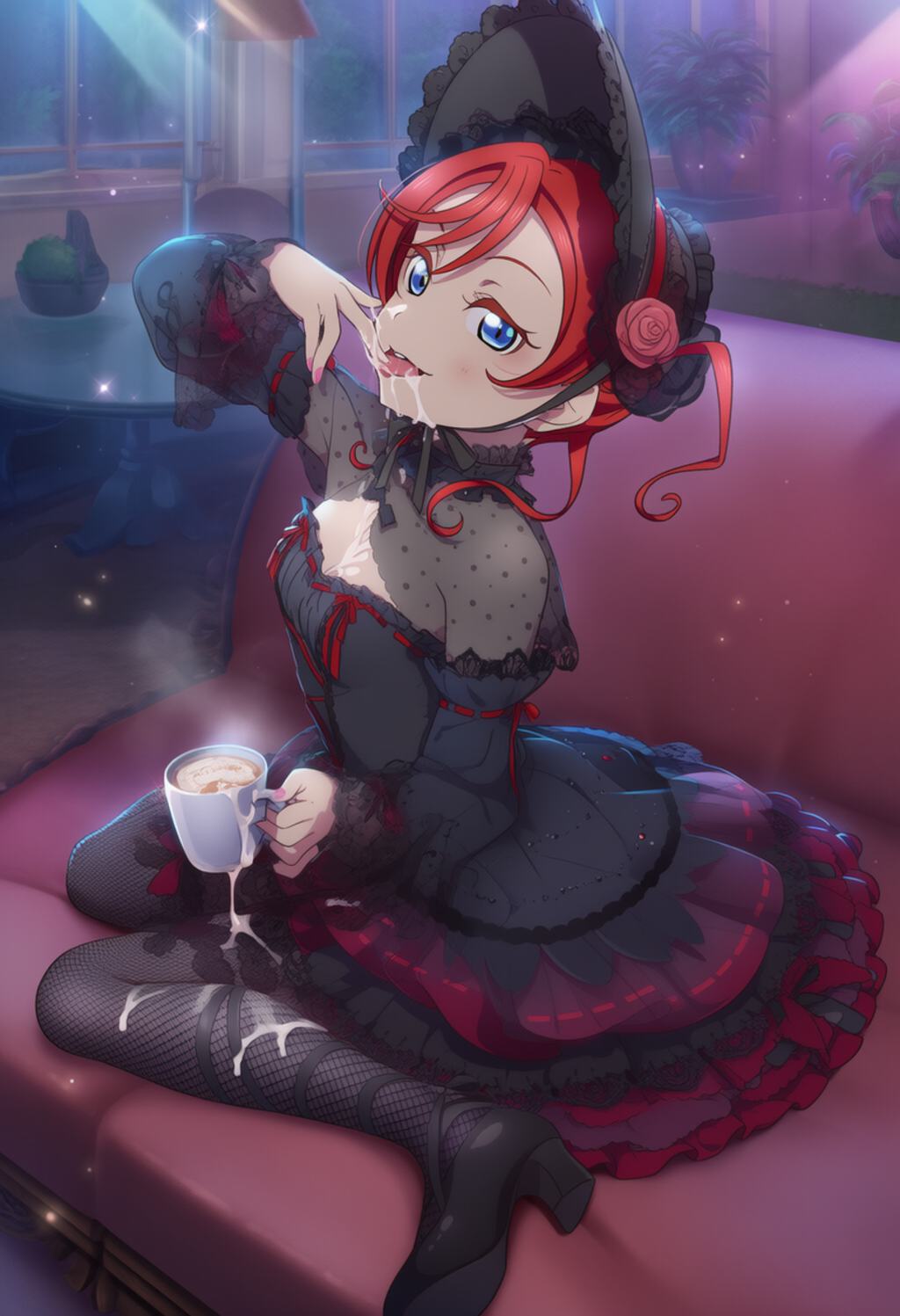 ミルクはコーヒーの中に入れてね