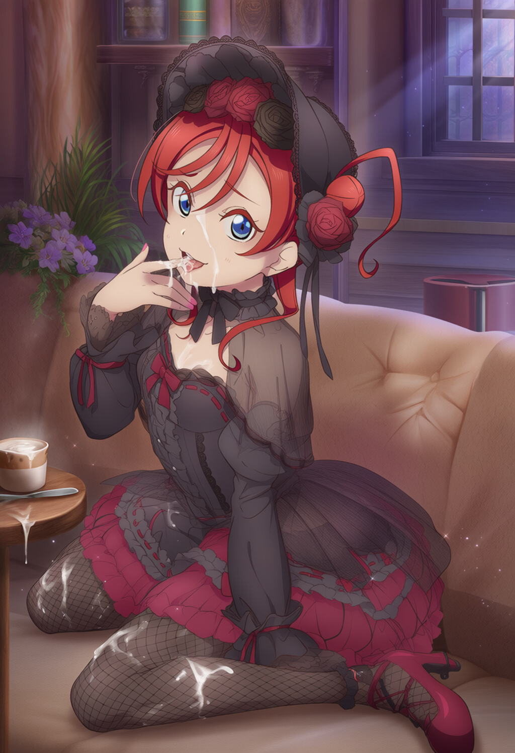 ミルクはコーヒーの中に入れてね