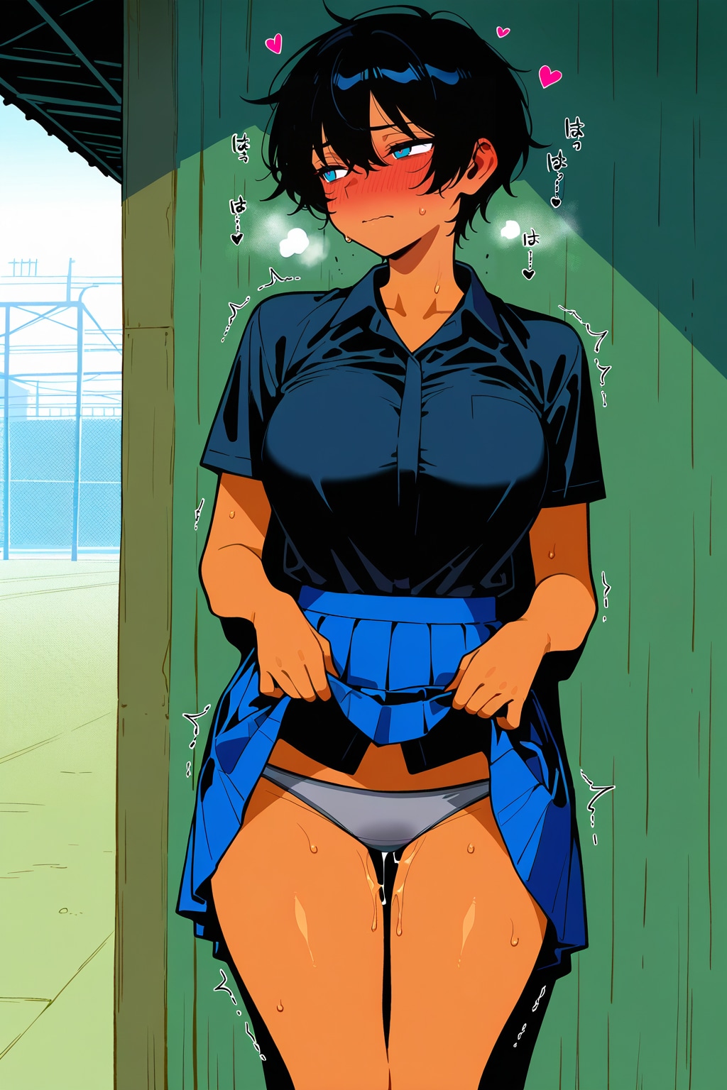 物陰でなら見せてくれる
