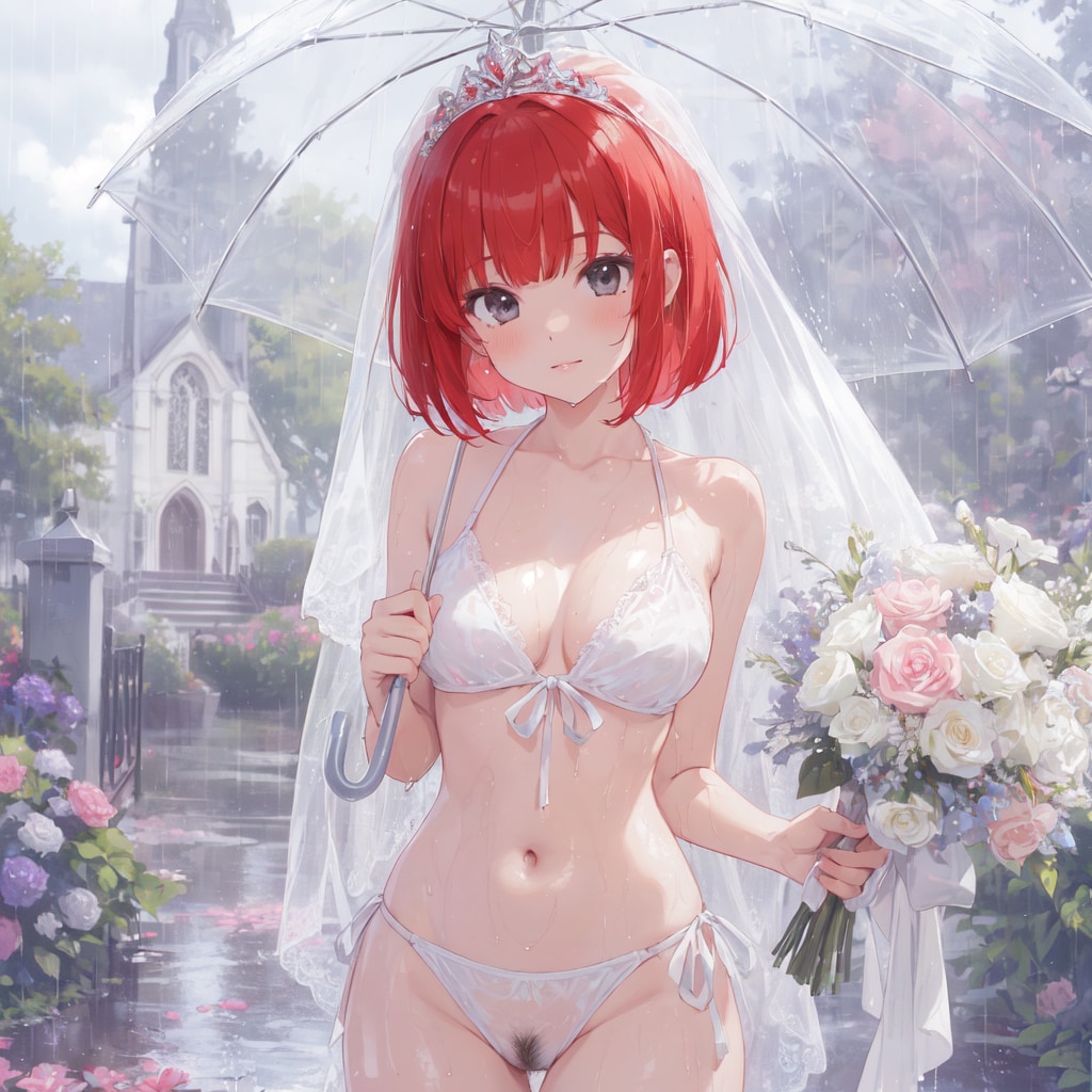 雨の中、君を待つ