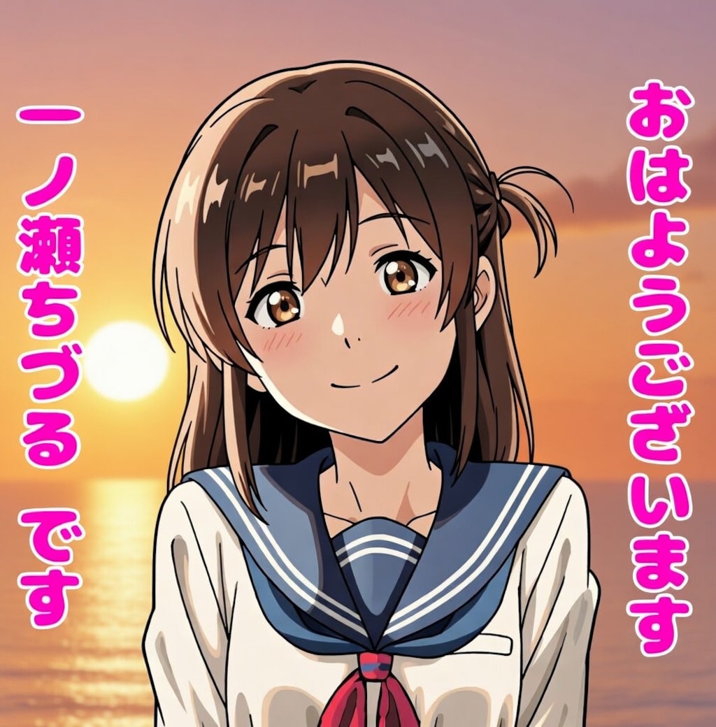 千鶴ちゃん　笑顔