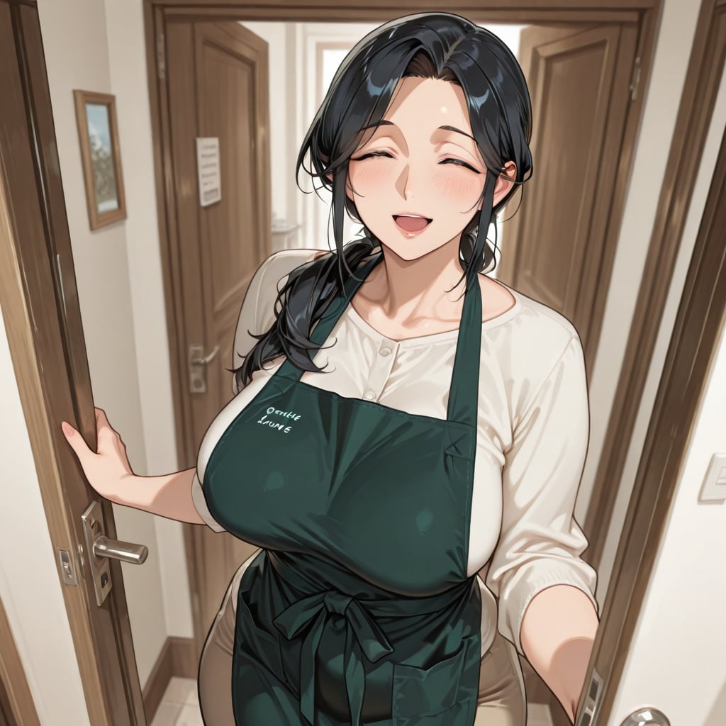 歳上女性のお出迎え