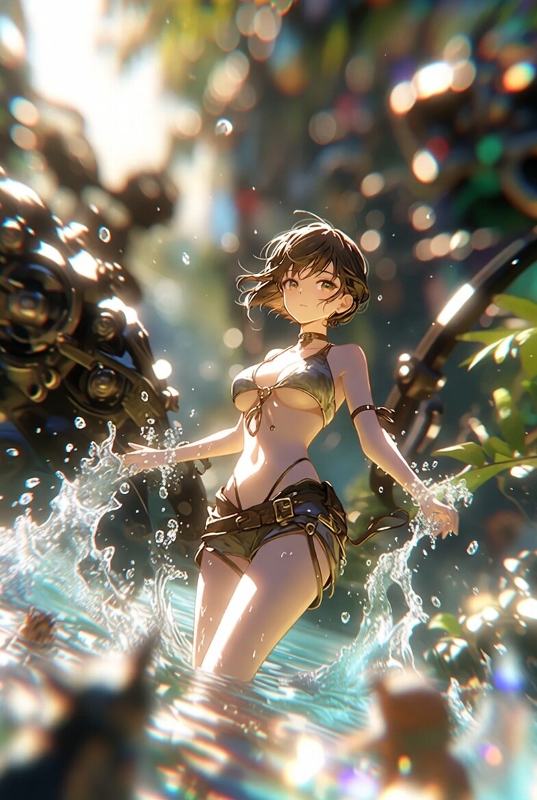 暑かったので涼し気なやつ