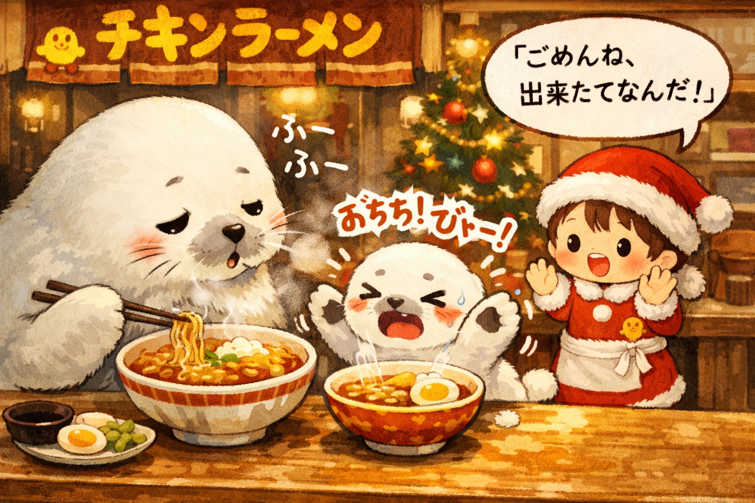 アチチアザラシちゃん | の人気AIイラスト・グラビア