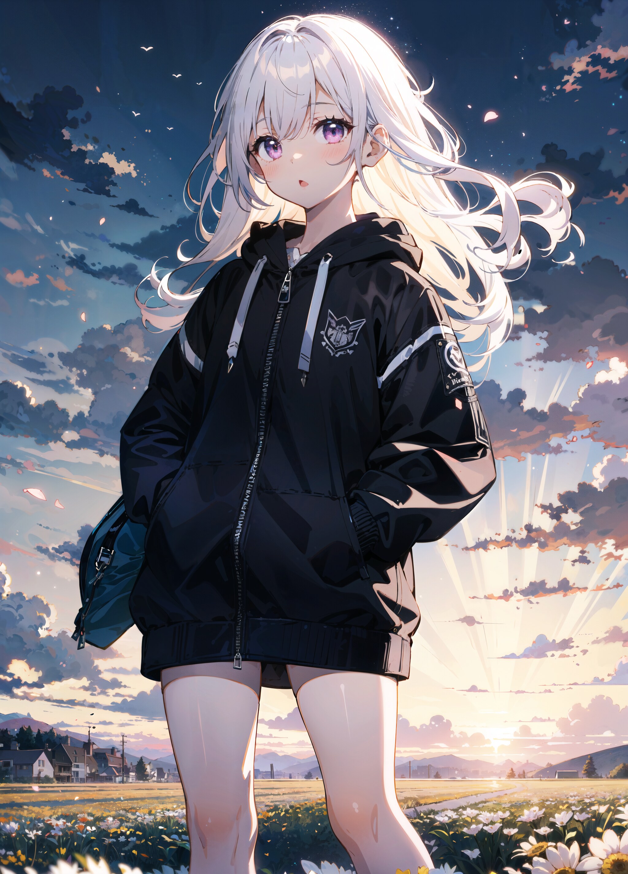 朝方の散歩