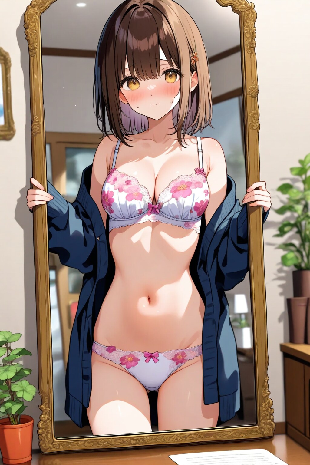 似合うかなぁ…