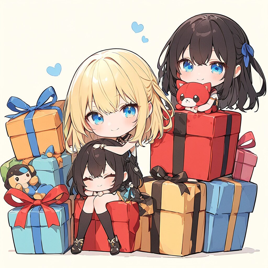 プレゼントボックス | の人気AIイラスト・グラビア