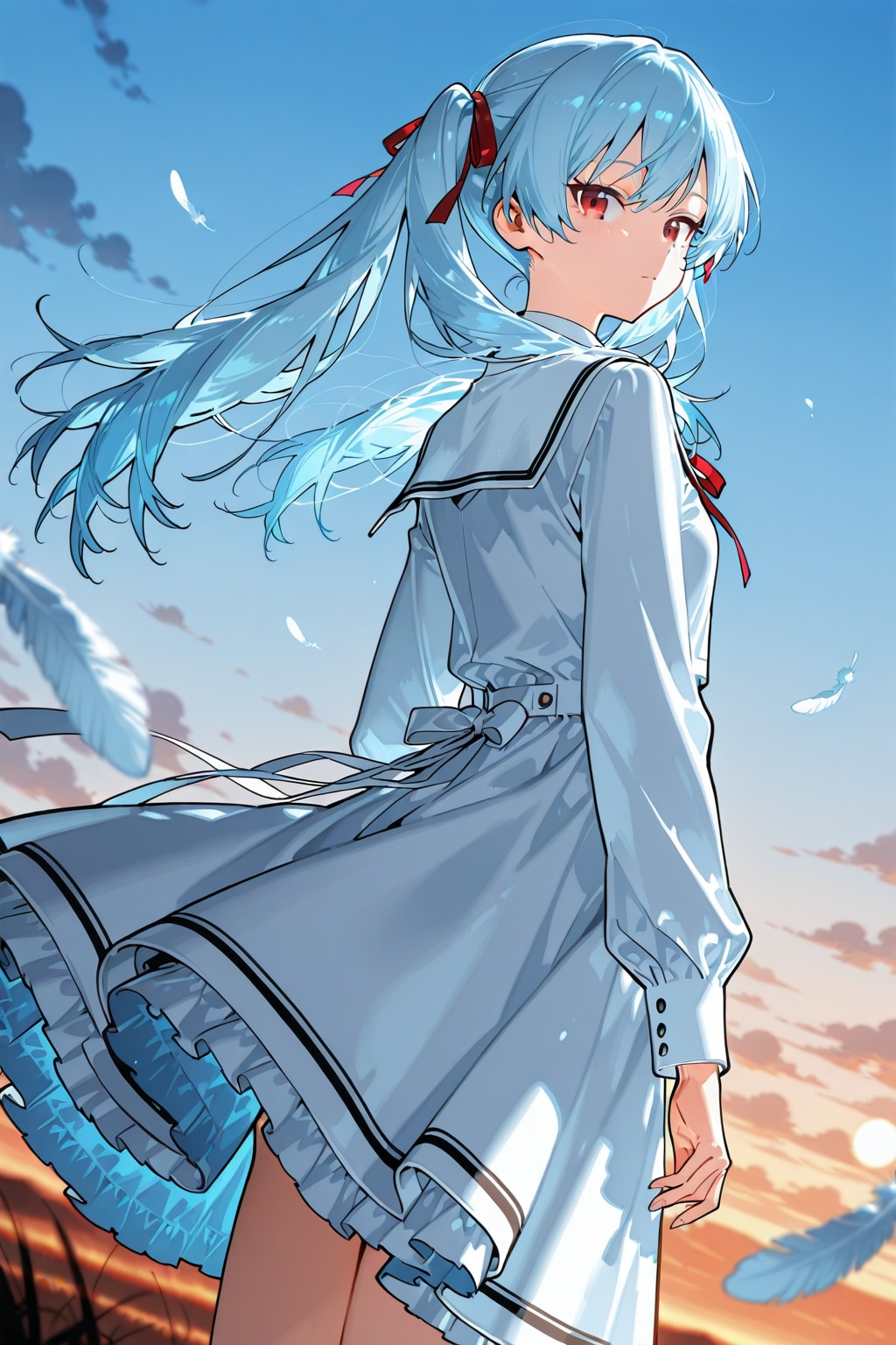 朝焼け | の人気AIイラスト・グラビア