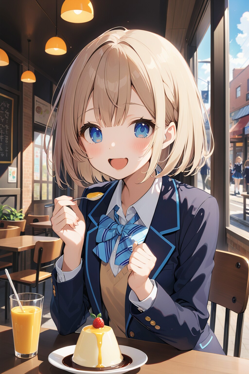 プリンを食べたいの | の人気AIイラスト・グラビア