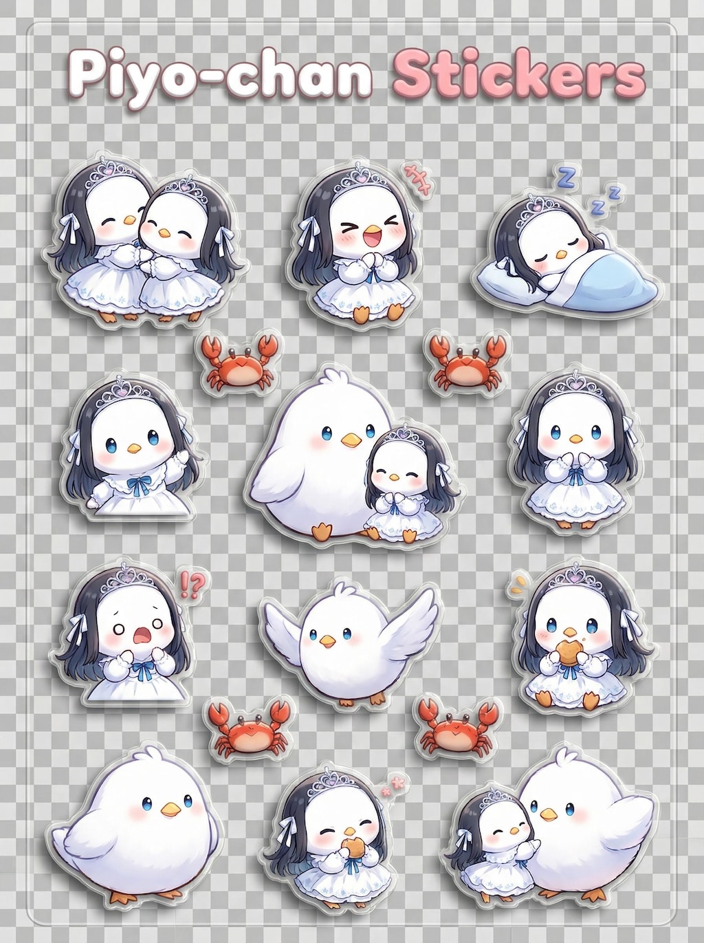 ちび姫シールともうひとつ