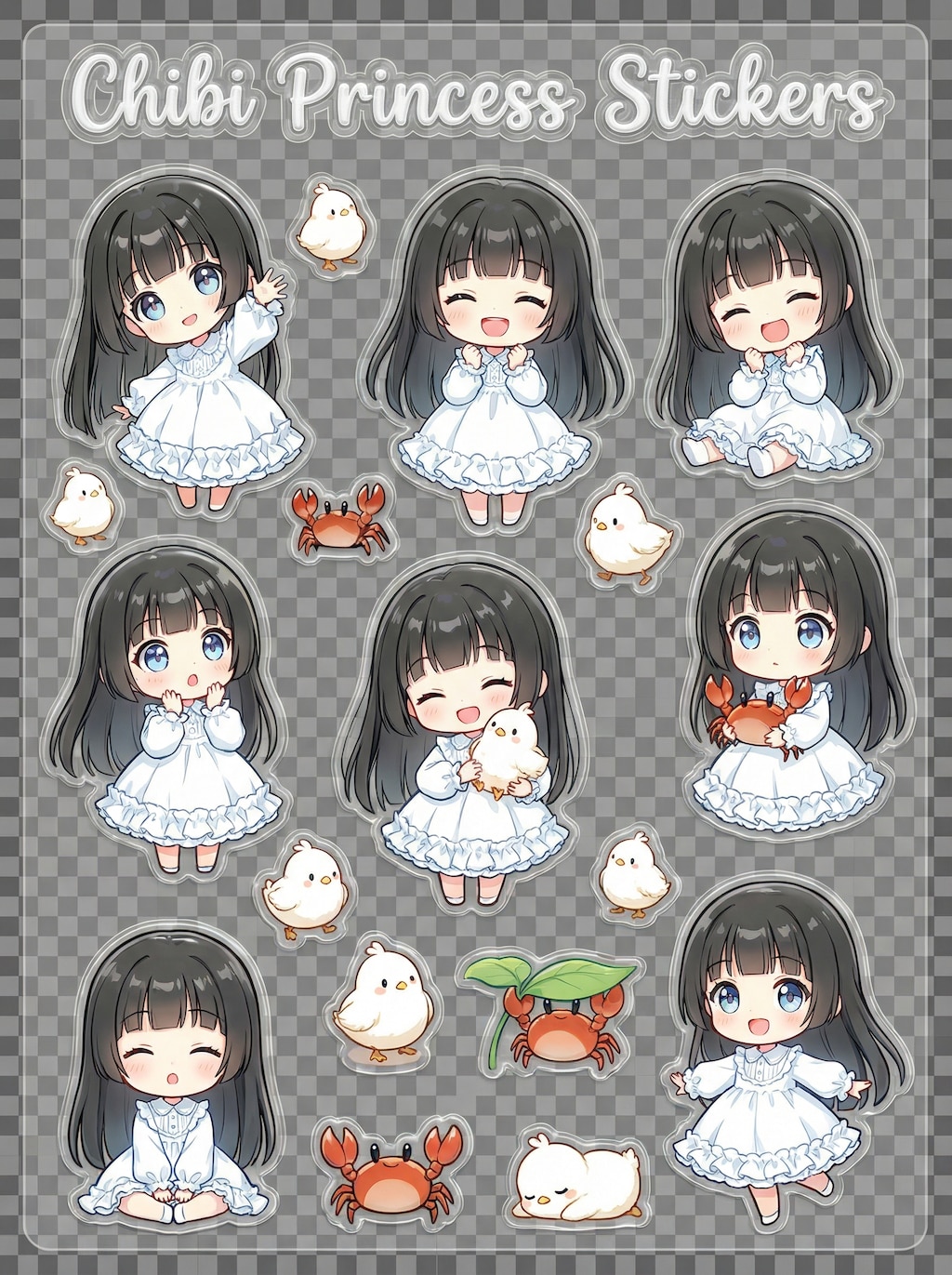 ちび姫シールともうひとつ