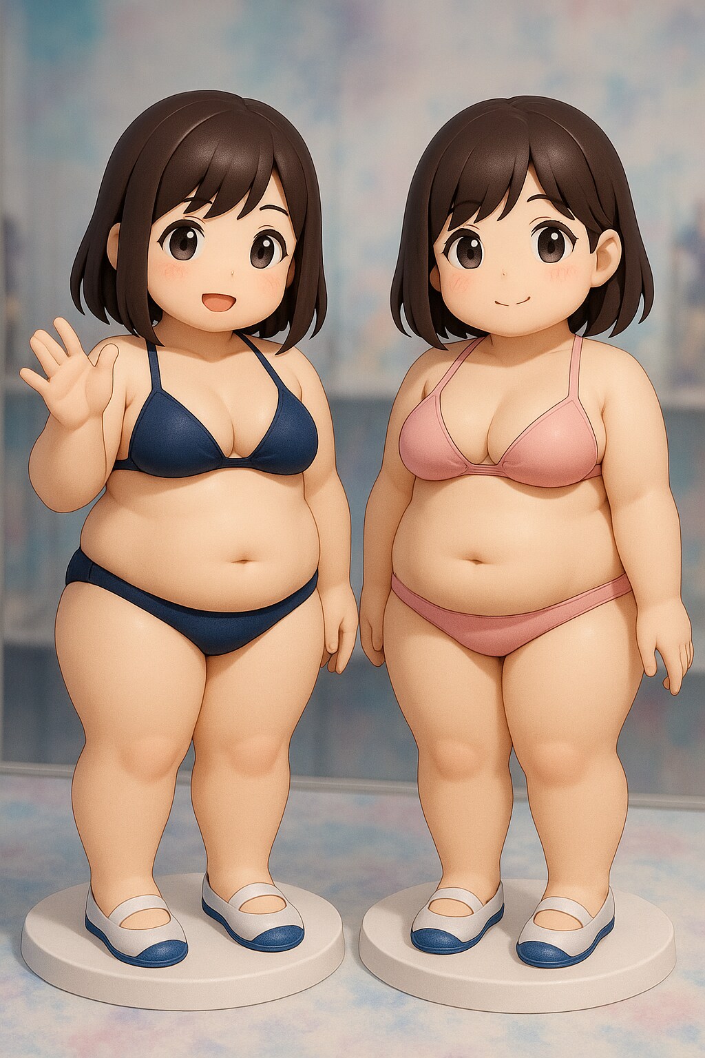ぽっちゃりしたフィギュア
